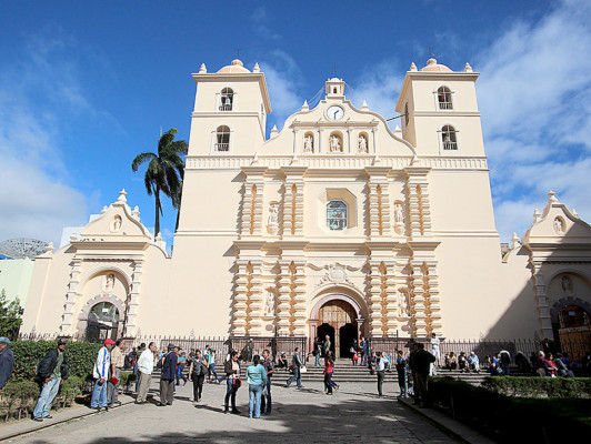 El centro de Tegucigalpa en imágenes