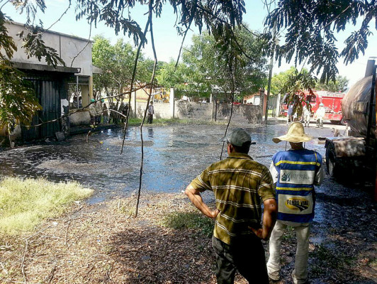 Estalla caldera de asfalto en Jícaro Galán