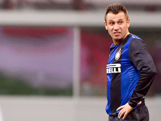 Cassano suspendido por dos partidos de la Serie A