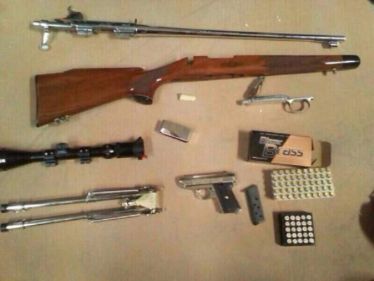 Decomisan armas y municiones en la ENP