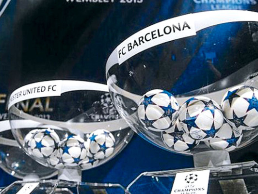 Definidos los grupos de la Champions League