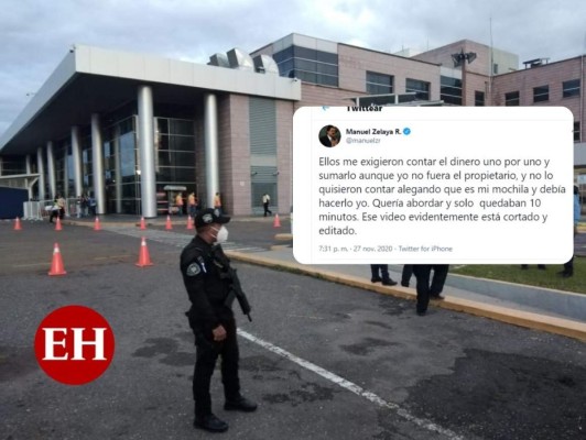 Mel Zelaya: 'Ese video evidentemente está cortado y editado'
