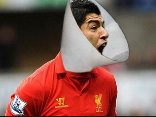FOTOS: Las burlas por la mordida de Luis Suárez