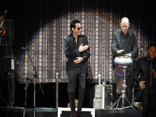 FOTOS: Una velada de salsa y amor al lado de Marc Anthony