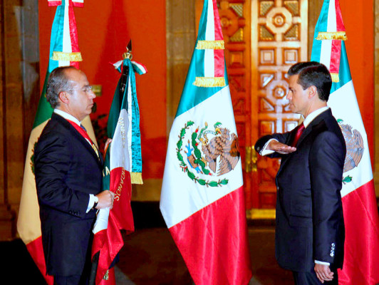 Peña Nieto juró como nuevo presidente de México