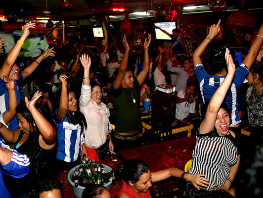 Honduras celebra a lo grande la clasificación