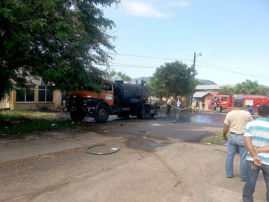Estalla caldera de asfalto en Jícaro Galán