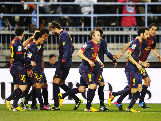 Barcelona elimina al Málaga y se cita con Real Madrid en semifinales