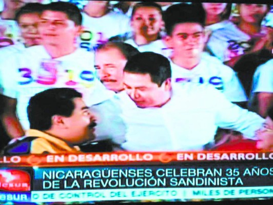 JOH estuvo en Nicaragua en aniversario de la Revolución