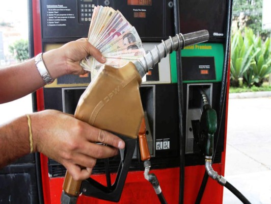 Combustibles registran nueva alza en Honduras