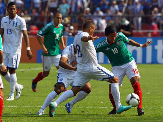 Empate de infarto de Honduras ante México