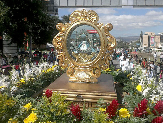 Inicia novena en honor a la Virgen de Suyapa