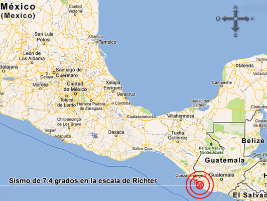 Al menos 48 muertos deja violento terremoto en Guatemala