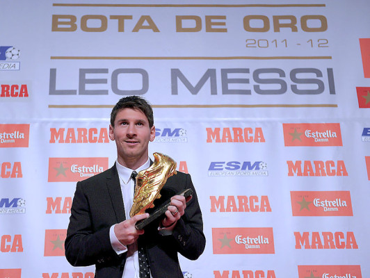 El Bota de Oro es para... Lionel Messi