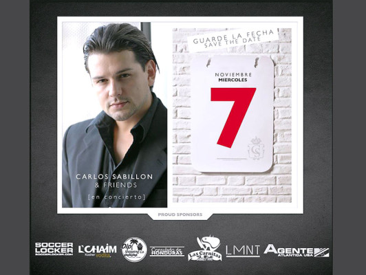 Hondureño Carlos Sabillón ofrecerá concierto en Miami