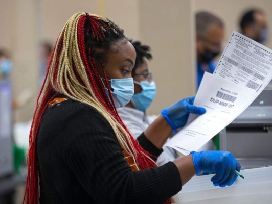 Declaraciones: Trump pide detener el voto, aunque sólo sigue el conteo