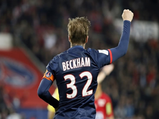Beckham podría haber disputado su último partido profesional