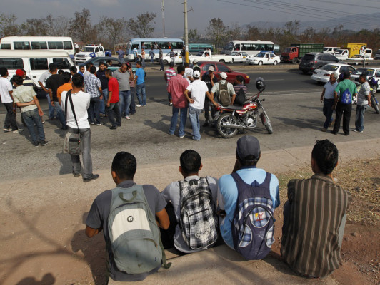 'Rapiditos' exigen seguridad en Tegucigalpa