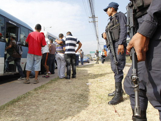 'Rapiditos' exigen seguridad en Tegucigalpa