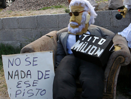 Quemarán a 'Pepe”, Juan Orlando y 'Tito”
