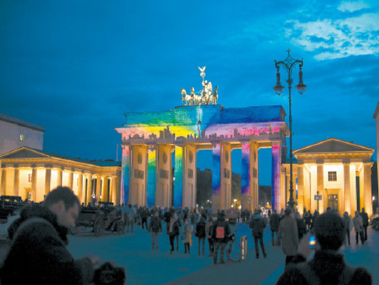Berlín se llena de luz