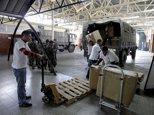 Honduras: Próximo lunes comienza traslado de maletas electorales