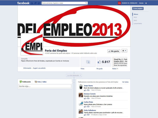 Aplique a un empleo a través de Facebook