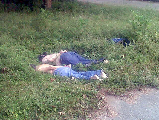 Ejecutados hallan a tres hombres en San Pedro Sula