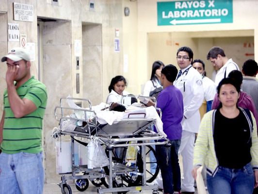 Sobredemanda en hospitales de Honduras