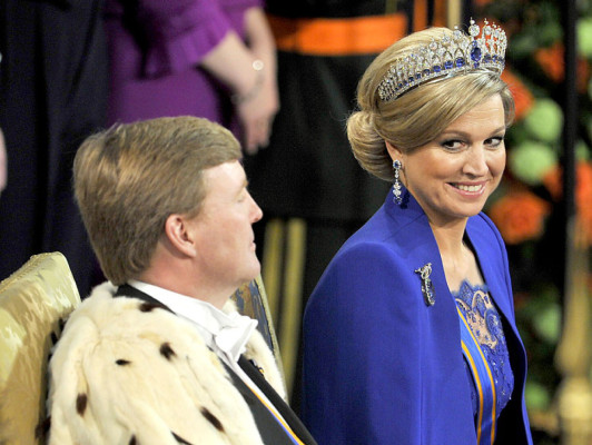Guillermo-Alejandro y Máxima ya son los reyes de Holanda