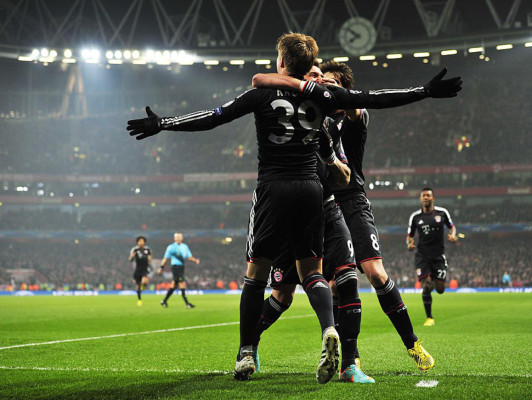Bayern Múnich sacó su 'Arsenal' en Londres