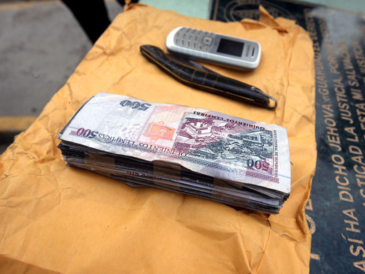 Unidad Antiextorsión ha detenido el pago de unos L.10 millones