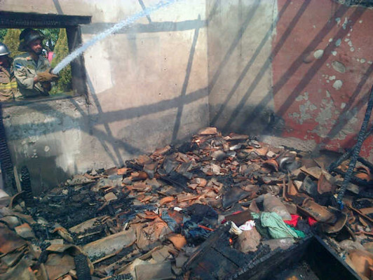 Niña de tres años muere en incendio en Cantarranas