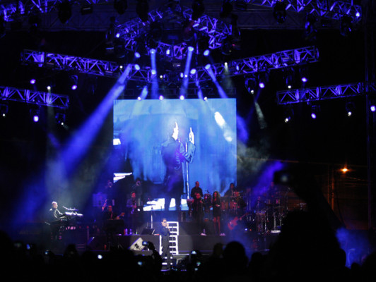 FOTOS: Una velada de salsa y amor al lado de Marc Anthony