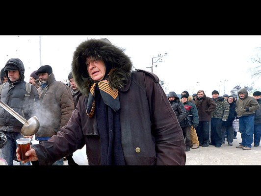 Decenas de muertos por ola de frío en Rusia y Ucrania