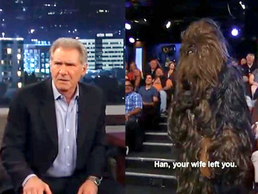 Harrison Ford se enfurece en programa de TV