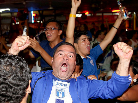 Honduras celebra a lo grande la clasificación