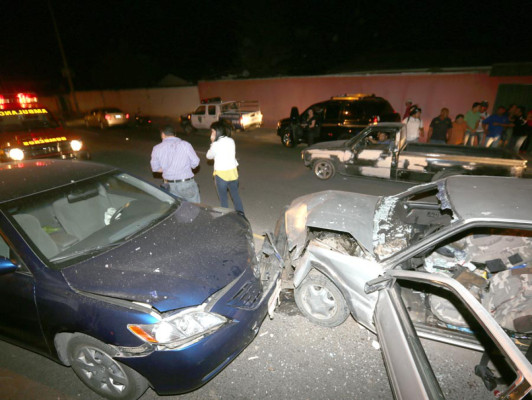Un militar herido en accidente al sur de Comayagüela