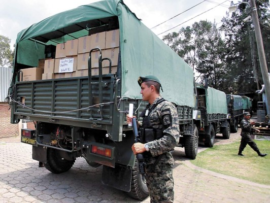 Arranca la primera distribución masiva de medicamentos