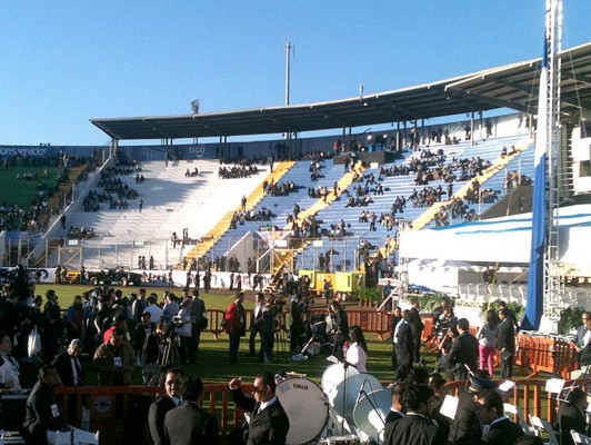 El estadio Nacional está listo para investidura presidencial