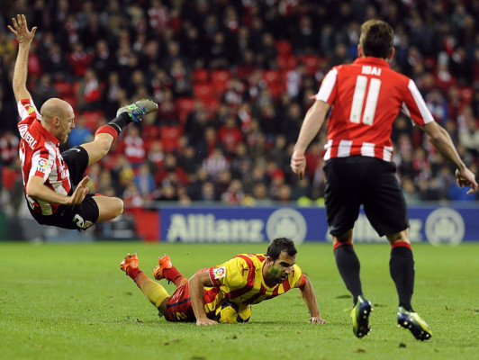 El Barça pierde su invicto ante el Athletic de Bilbao
