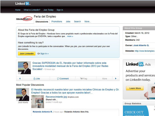 Aplique a un empleo a través de Facebook