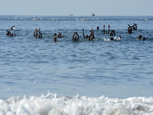 Una prueba de resistencia solo para salvavidas