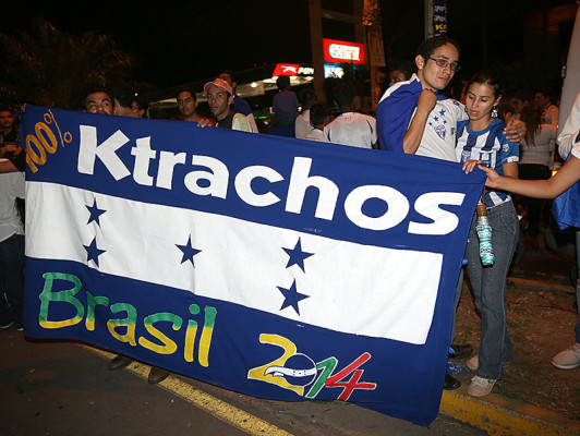 Honduras celebra a lo grande la clasificación