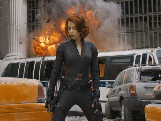Scarlett Johansson, superheroína de marvel