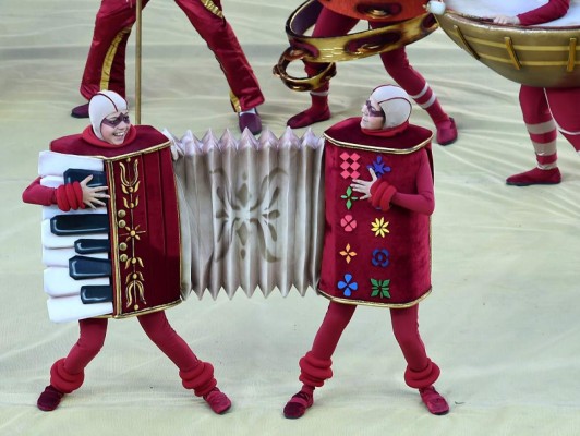 Espectacular inauguración del Mundial de Brasil