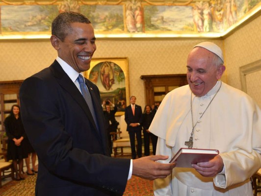 El papa Francisco y Obama se reúnen por primera vez