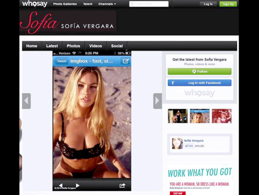 Sofía Vergara recuerda en Twitter los inicios de su carrera