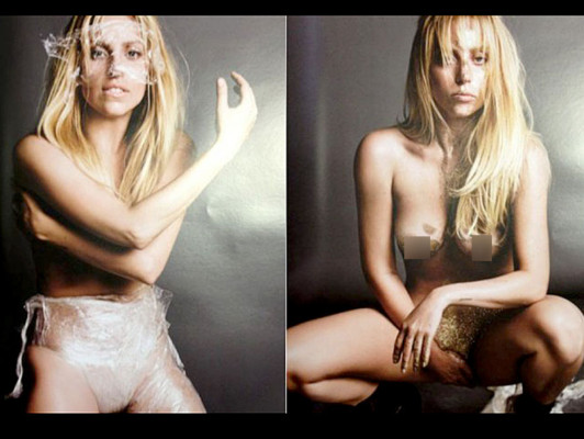 Las fotos no publicadas del desnudo de Lady Gaga