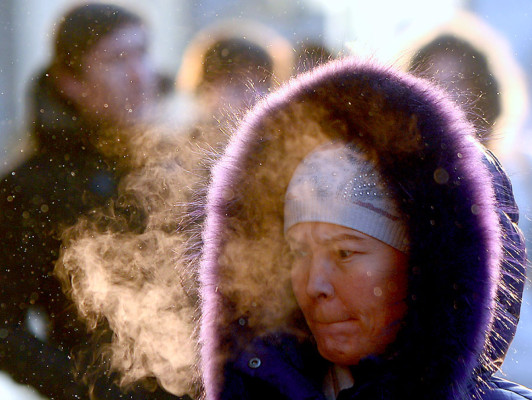 Decenas de muertos por ola de frío en Rusia y Ucrania